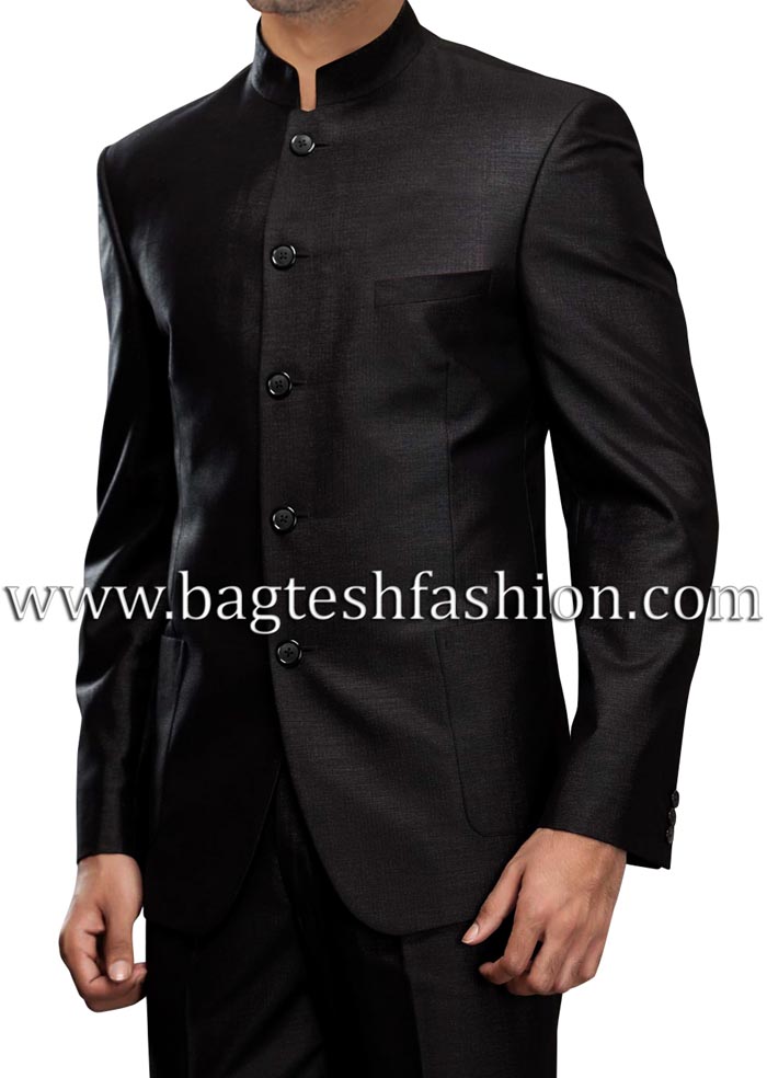 Ethnic Black Jodhpuri Suit