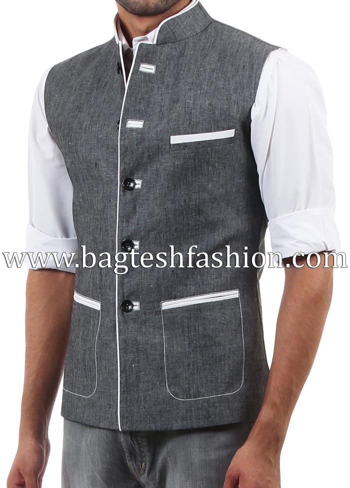 Traditional Nehru Collar Jacket