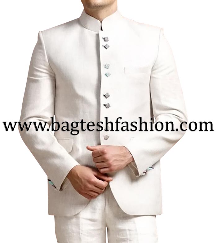 Famous Linen Designer Jodhpuri Suit