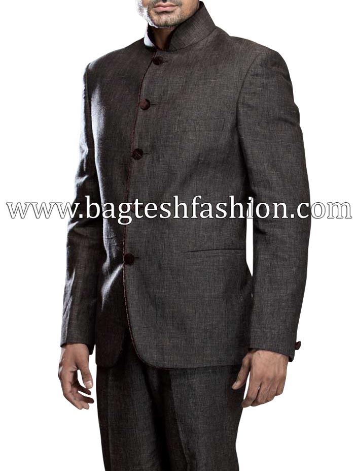 Classic Party Linen Jodhpuri Suit