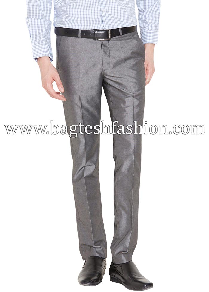 Regular Fit Gray Trouser