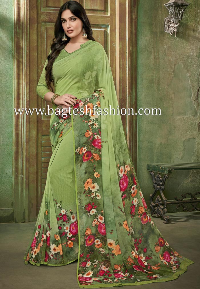 Party Wear georgette saree with sequence work fancy blouse for women | eBay-iangel.vn