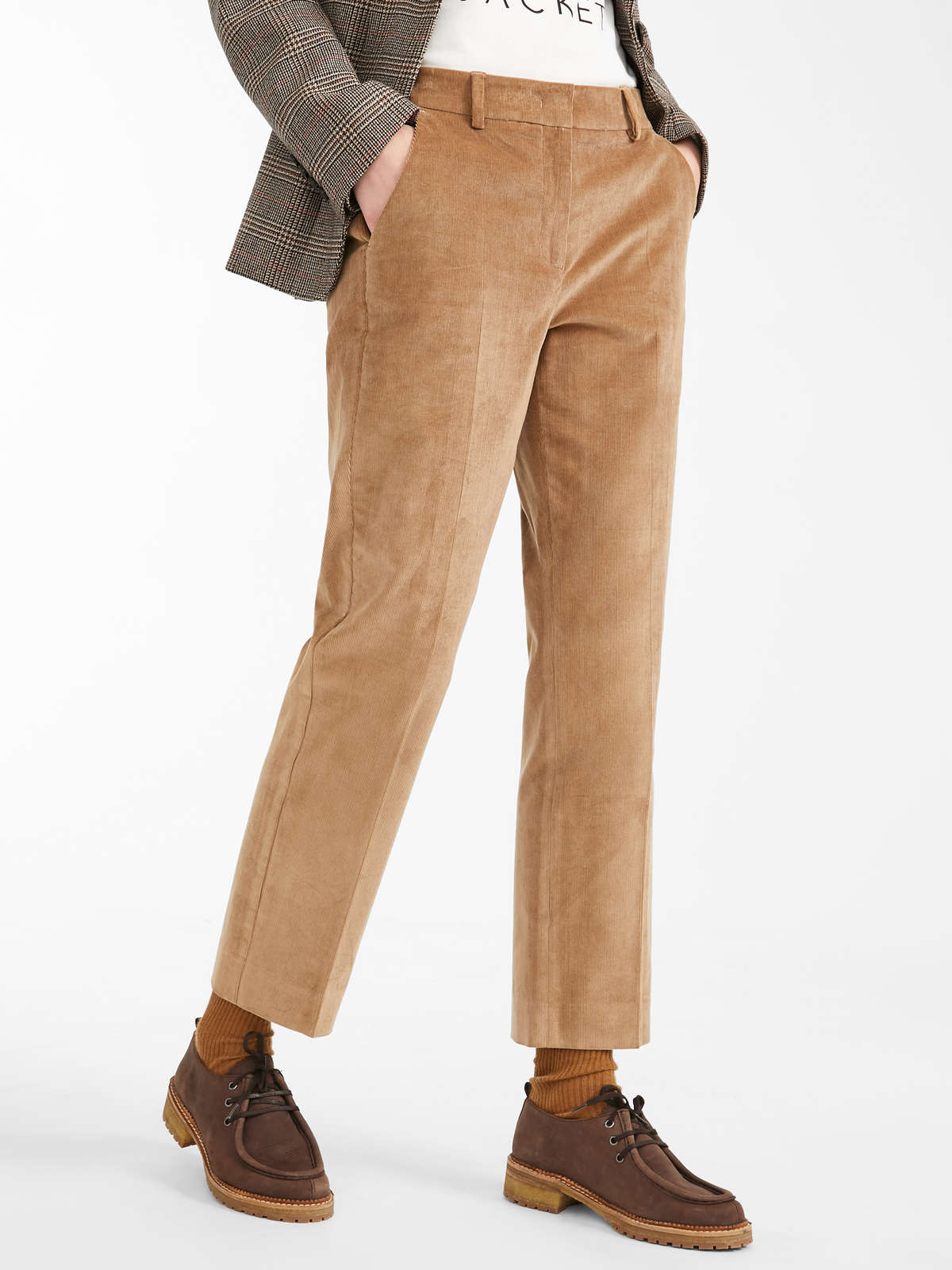 Khaki Brown Corduroy Pants